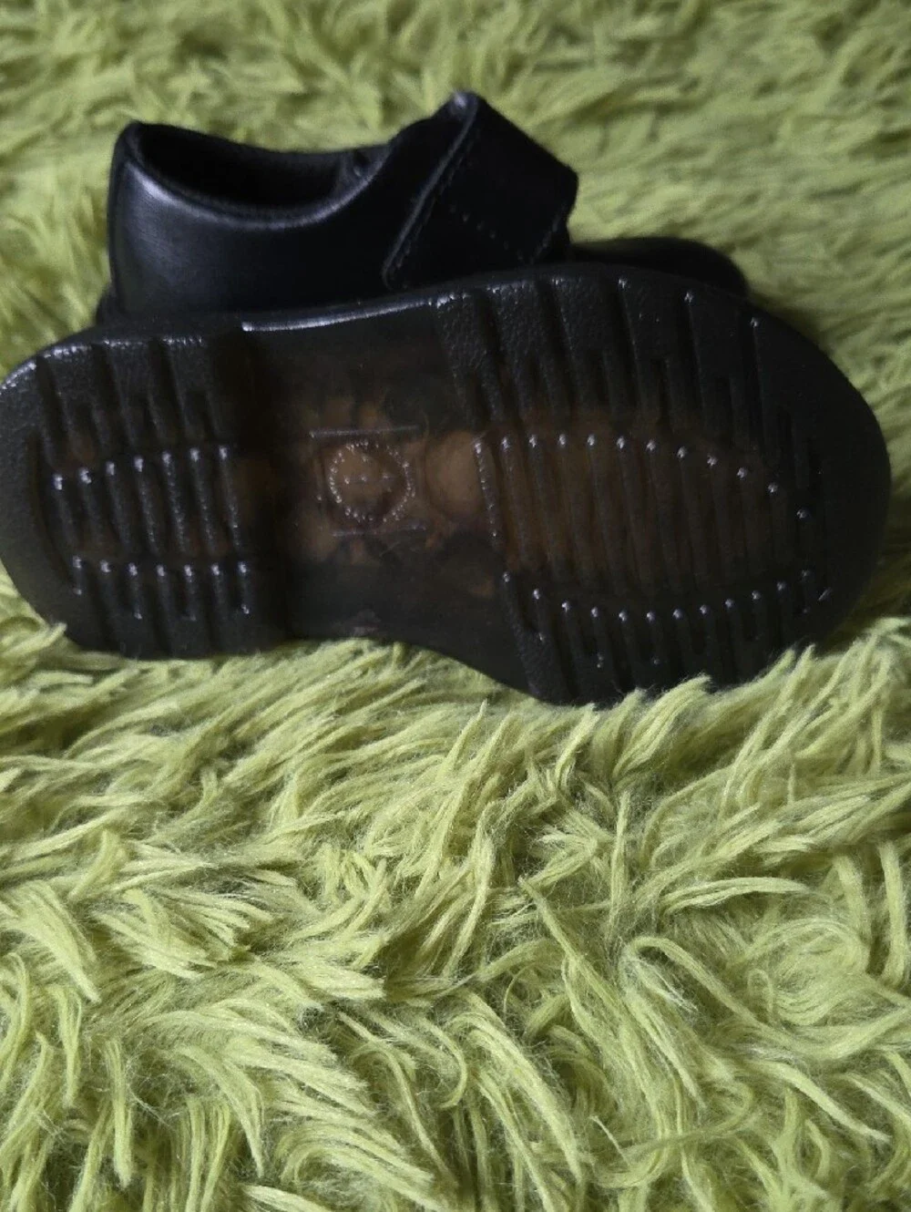 Dr. Martens Black Velcro Mary Jane Kids Shoes